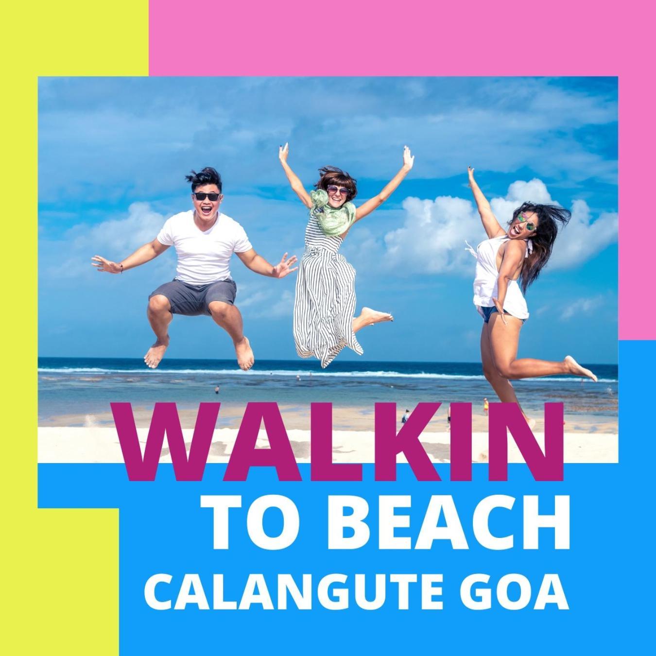 The White Ocean Bungalow Calangute Goa Marmagao Dış mekan fotoğraf